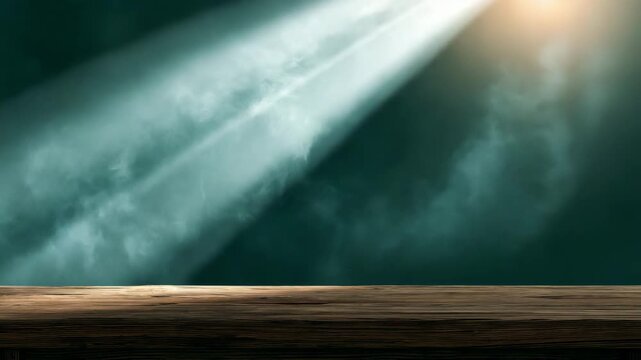 Empty Chalkboard Chalk Dust Morning Classroom Light