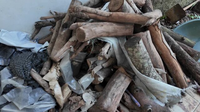 pile of firewood