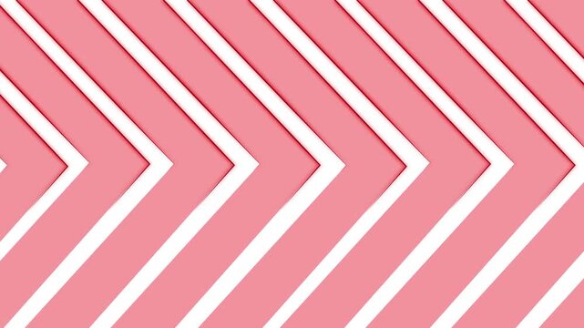 Stylized repeating chevron pattern geometric diagonal arrows across the frame background animation