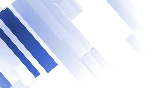 Abstract diagonal geometric lines and translucent rectangles background animation, modern minimalist background design