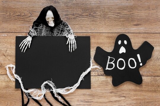 Boo Ghost Halloween Background