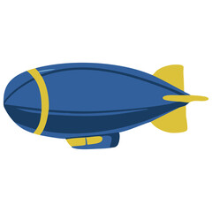 Airship Blimp Zeppelin Icon © nikagraphic