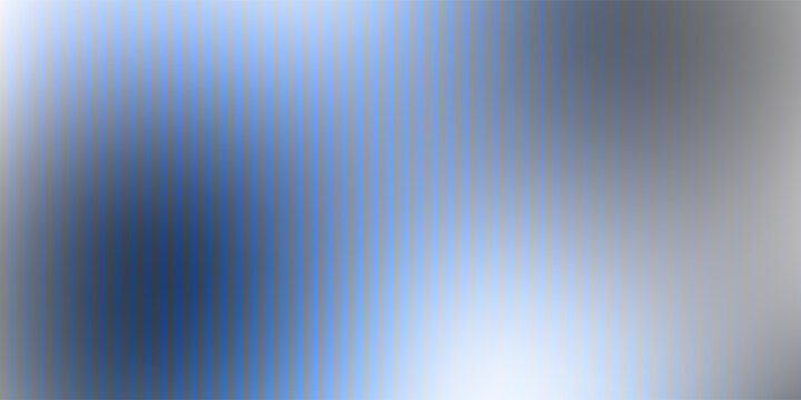 Soft glass ripple gradient in icy pale blue and lavender hues. Delicate reeded texture with frosted distortion effect and minimal vertical blur. Glass texture, vector illustration