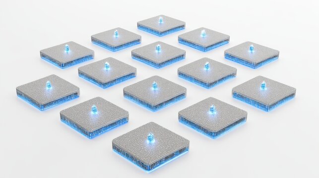 Decentralized Blockchain Server Network Architecture