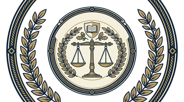 Law Scale Justice Symbol.
