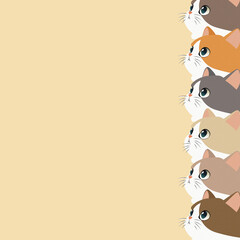 Cat Background Wallpaper © Caramel