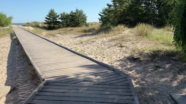 Polish-German border, border posts. Swinoujscie, Poland