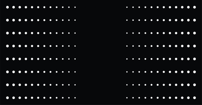 Black Dotted Halftone Pattern Gradient Background Eps Vector File