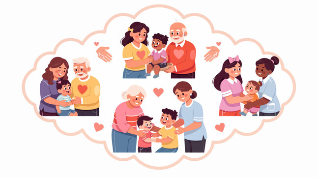 diverse family love relationships