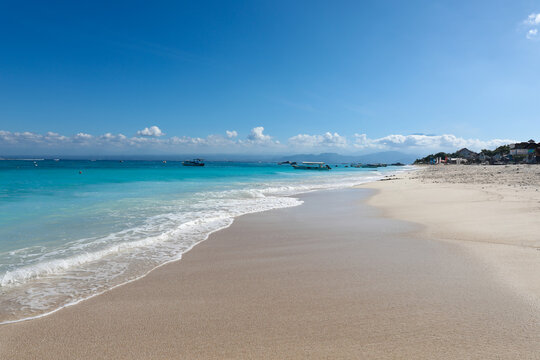 Nusa Lembongan - Jungutbatu Beach - Indonesia. Main beach in Nusa Lembongan
