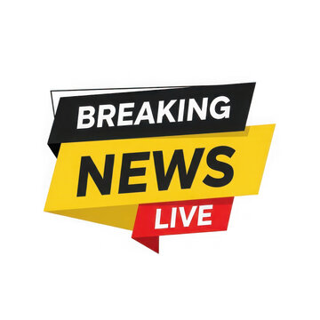 Breaking news live banner