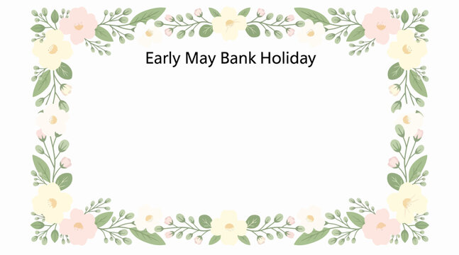 Early May Bank Holiday floral border