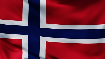 Fototapeta premium Flag Of Norway