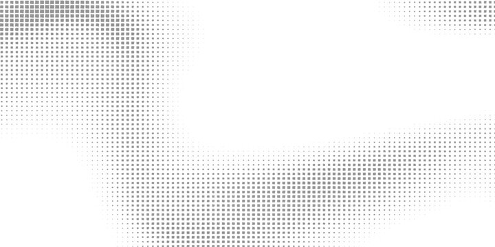 Latar belakang buku komik dengan pola titik halftone menciptakan efek manga retro pada tekstur kertas putih dan hitam dengan bayangan halus dan bingkai geometris abstrak