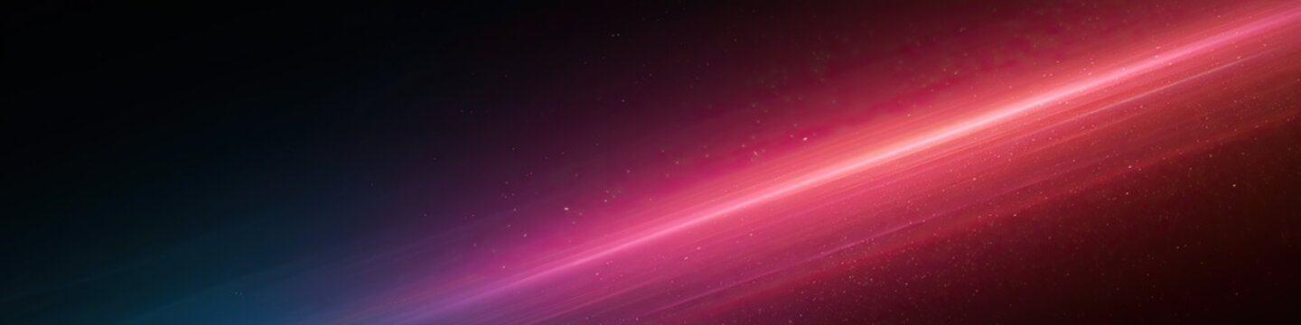 ピンクの光線が広がる宇宙空間 SFイメージの抽象背景素材