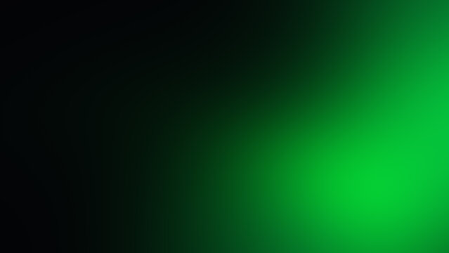 Abstract smooth dark green gradient background, soft transition from black to bright emerald green, modern minimalist wallpaper for digital design, high quality blurred backdrop for presentation