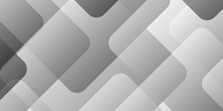 gray overlap technology tech grid triangle business digital curve poster and banner web creative origami square rectangle template background.