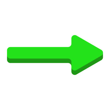 Green arrow pointing right