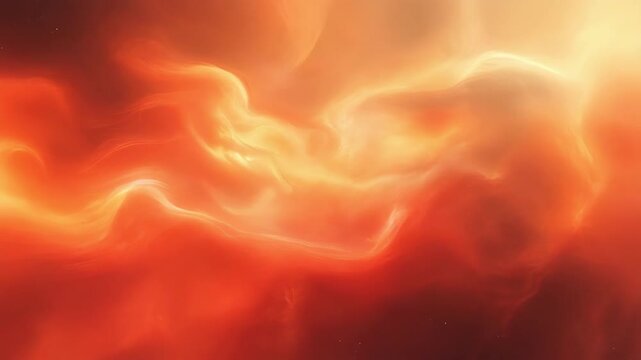 Abstract soft gradient background with warm orange and peach tones