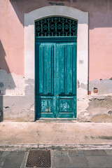 Fototapeta premium Vacation in the Aeolian Islands. The island of Salina in all its beauty.