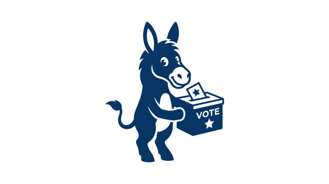 Democratic Donkey Voting, Election Icon