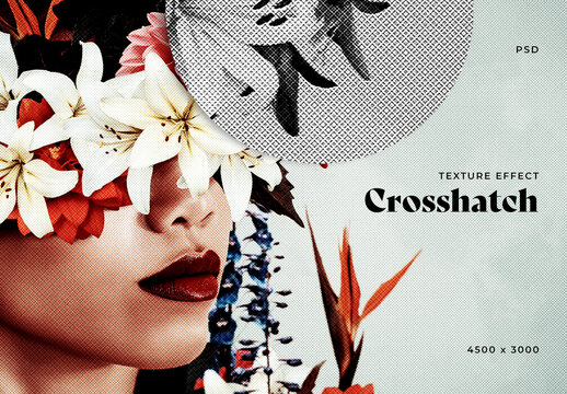 Crosshatch Texture Effect