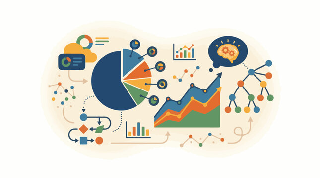 Data visualization with charts graphs and network diagrams