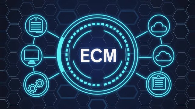ECM acronym, enterprise content management is the process of managing the entire life cycle of an organization content, including documents, spreadsheets, 4k 