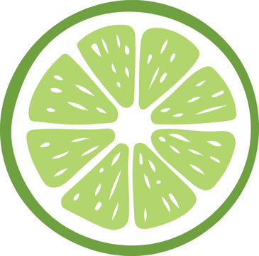 slice of lemon fruit icon vector illustration