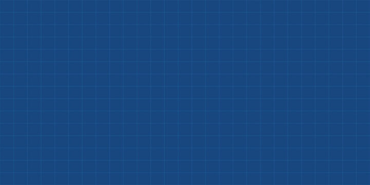 Blue blueprint style graph paper grid background for engineering and technical drawings