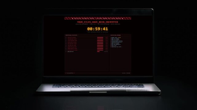 Critical Security Event: "Your Files Have Been Encrypted" Countdown