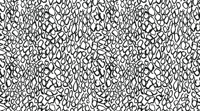 Abstract pattern of snake skin texture seamless reptile pattern background fabric design.