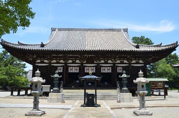 Obraz premium 鶴林寺 本堂