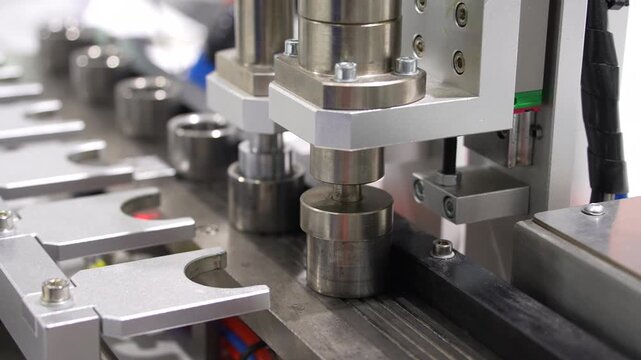 industrial machine and factory robot arm,Smart factory industry 4.0 concept.