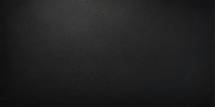 Dark grunge black leather texture background with rough vintage fabric surface, abstract closeup leather material wallpaper pattern