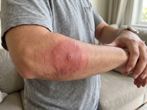 Skeeter Syndrome Pictures Showing Severe Mosquito Bite Allergic Skin Reactions with Detailed Medical and Clinical Reference Images