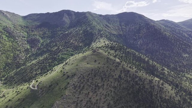 Cinematic Drone View of Saint Thomas Church in Bitlis, Turkiye &ndash; Historic Armenian Christian Heritage and Monumental Stone Architecture