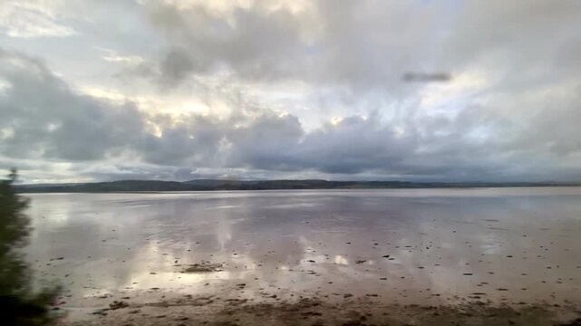 The Exe Estuary mudflats form an important wildlife sanctuary and haven for birds and coastal species. Located alongside Exmouth, in Devon, the estuary is a protected natural habitat 