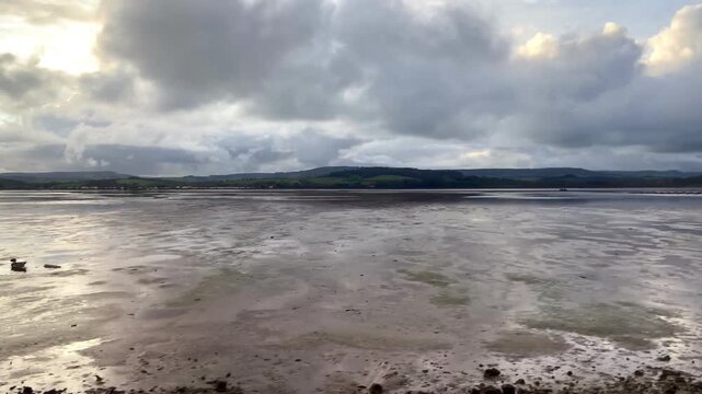 The Exe Estuary mudflats form an important wildlife sanctuary and haven for birds and coastal species. Located alongside Exmouth, in Devon, the estuary is a protected natural habitat 