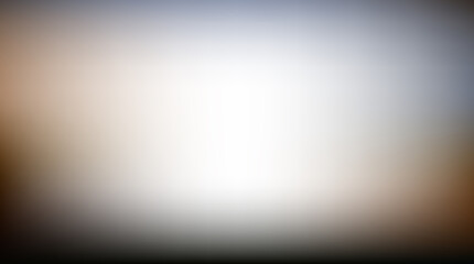 Naklejka premium Abstract soft beige and brown gradient background with light center