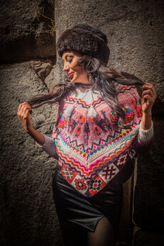 Andean Fashion Peruvian Textile Handmade textile fashion from the Peruvian Andes