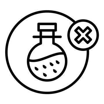 Paraben Free Icon