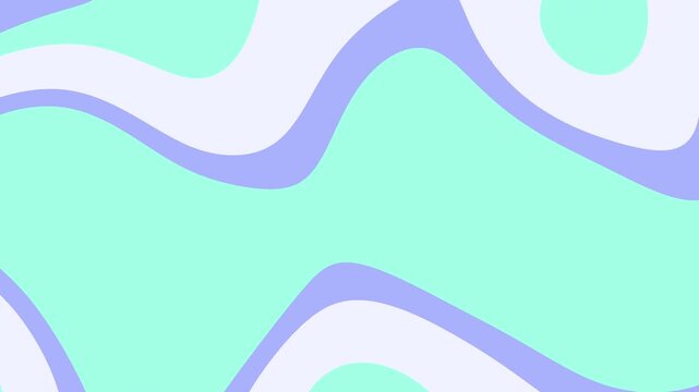 Pastel mint and lavender organic blob pattern animation for modern backgrounds, social media, UI, titles, overlays, transitions, and branding.