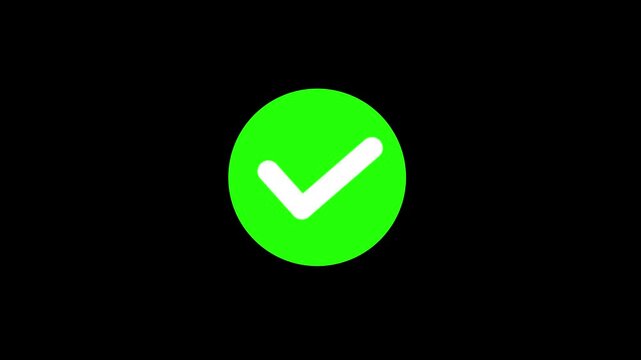 check mark icon animation