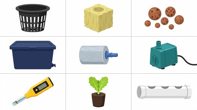 Gardening Tools and Supplies for Plant Care and Growth