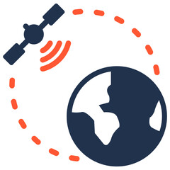 Satellite Orbit Icon © ali