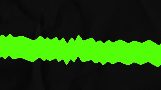 Neon Jagged Line on Black Textured Paper: A vibrant neon green jagged line cuts across a dark, textured paper background, creating a bold and abstract visual statement.
