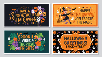 Halloween greetings and spooky vibes © Iyan