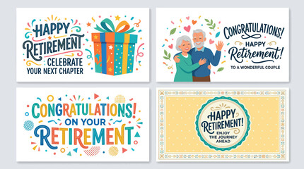 Happy retirement celebration greetings © Kalimasada