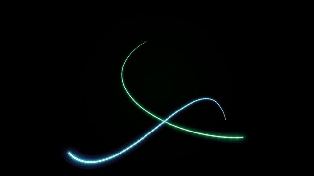 Abstract Neon Lines.